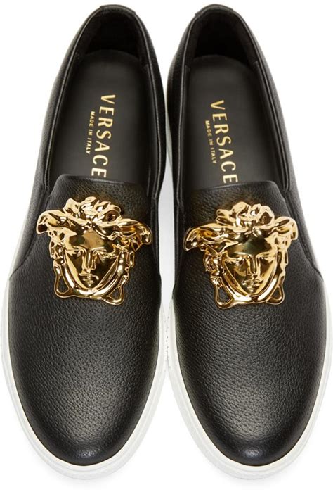 zalando versace slippers|gianni versace men's slip ons.